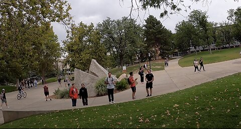 University of Utah: Very Angry Student Confronts Me, Giving A Tract to A Porn Addict, Exalting Jesus Christ to Hundreds