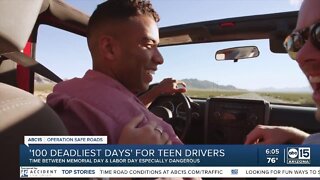 Memorial Day marks the '100 Deadliest Days' for teen drivers