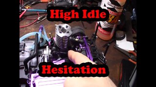 Redcat HSP Throttle Linkage Adjustment Nitro High Idle Hesitation no wide open throttle WOT RC car