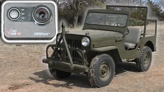 Offroad Willys Jeep Ride! Testing the Campark V30.