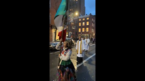 Our Lady of Guadalupe Procession West Village Greenwich Village NYC