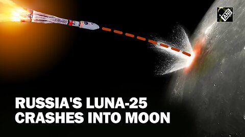 Russia’s Luna-25 spacecraft crashes on Moon - BBC News