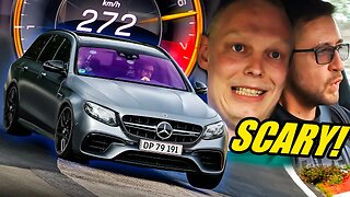 SCARY 612 HP Mercedes AMG E 63 S! // Nürburgring