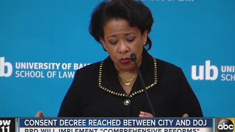 Consent decree reached between Baltimore City and DOJ
