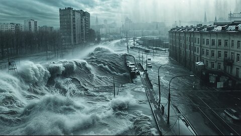 Russia NOW! Chaos in Moscow. Storm Edgar Brings Record Rains and Destructive Winds