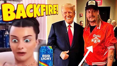 Kid Rock BASHES Bud Light AGAIN With Trump | Bud Light Brand In FLAMES | Stock COLLAPSE | Woke FAIL