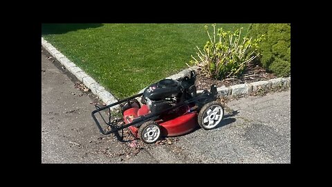 The Mental Hoolah Hoops Of Finding A Free Mower At The Curb