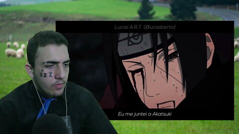 PASTOR REACT Rap do Itachi (Naruto) - ESSA DOR QUE CAUSEI... | NERD HITS