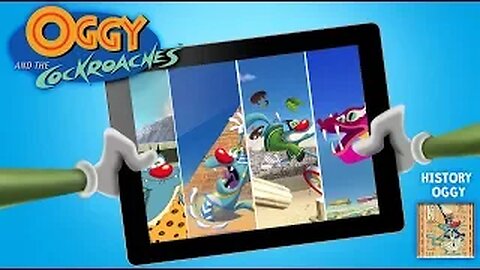 Oggy and the Cockroaches - 🌎HISTORY OGGY GAME 🌏- App Launch Trailer 🗻