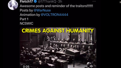 Crimes Against Humanity - TREASON