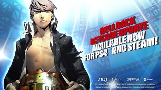 Persona 4 Arena Ultimax — Rollback Netcode Now Live PlayStation 4, Steam