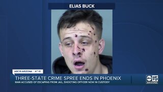 Man arrested in Phoenix after allegedly shooting an officer in New Mexico