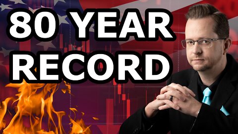 Stock Market 80 Year Record - Epic Crash Starting