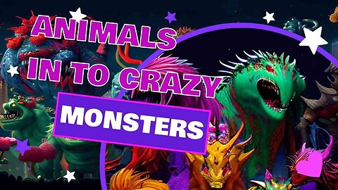 🦁 Cute Animals Transform in to A.I Monsters #ashleylookatme #animals #funny #tiktok