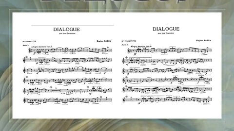 Dialogue, Eugéne Bozza - I MAESTOSO - [Heinz Karl Schwebel & Ayrton Banck)] (Trumpet Duet)