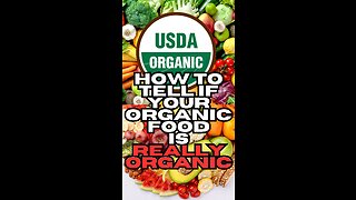 Unbelievable Trick to Instantly Tell if Your Food is Organic