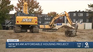 $11.4 million affordable housing project underway in Cincinnati's West End