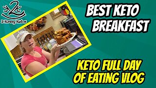 Best Keto Breakfast | Keto Full Day of eating vlog | Trying Maria Emmerich Egg Pudding