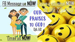 Our Praises to God! Pastor Dave Hansen, 03-12-2023