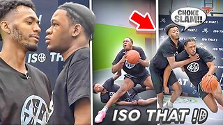"DID HE JUST CHOKE HIM?!" | Detroit's Biggest Menace Vs The Mike Tyson of Hoops! | Iso That Ep 8