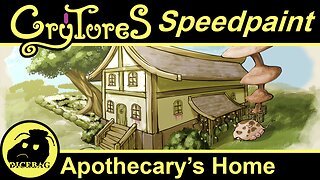 Crytures Speedpaint - Apothecary's Home - Pokemon-Inspired TTRPG