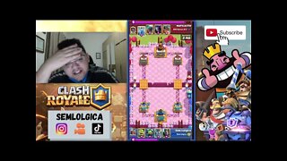 NEM EU ACREDITEI NESSA VITÓRIA - CLASH ROYALE