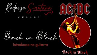 Back in black AC/DC - aula de Guitarra da introdução