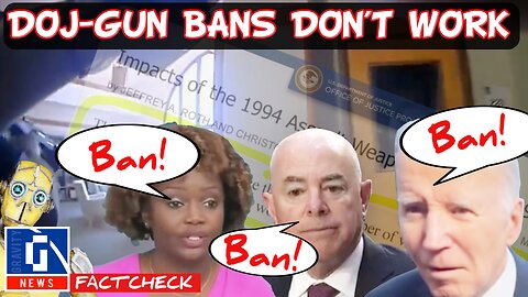 DOJ—Gun Bans Don’t Work