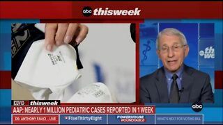 Fauci Suggests Kids Should Only Be Around Vaccinated People