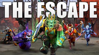 The Escape | Dota 2 Highlights WTF Moments
