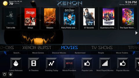 Diggz Xenon Burst Kodi Build