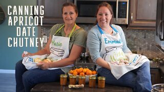 How to Make Apricot Date Chutney; Canning Tutorial with Recipe