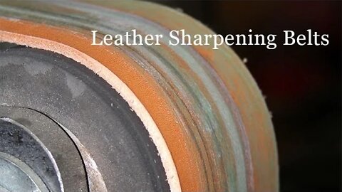 Leather Sharpening Belts