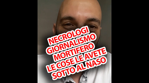 GIORNALISMO MORTIFERO