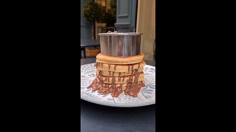 Pancake chocolate lava