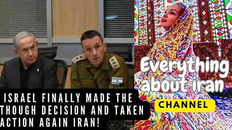 Iran is in great trouble? Israel finally made the though decision and taken action again iran!