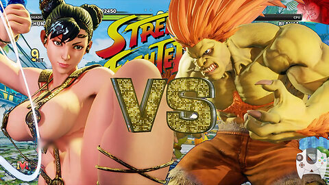 Street Fighter 5 Champion: Edition Chun-Li vs Blanka