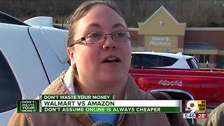 Walmart or Amazon: Which has lower prices?