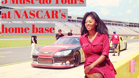 Woman takes amazing tour at NASCAR home base