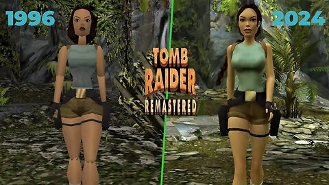 Tomb Raider - Original vs Remastered Comparison | RX 6700 + i5 12400f