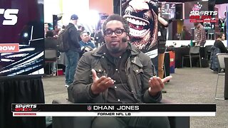 Dhani Jones LIVE from Radio Row