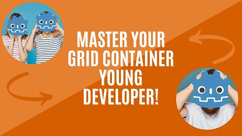 Godot 4 Master the Grid Container in 90 Seconds Quick Godot Tutorial