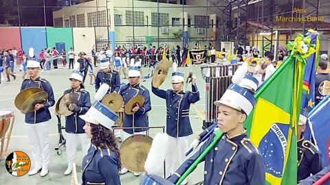 BANDA MARCIAL JOSEFA ÁLVARES DA SILVA 2022 NA ETAPA FINAL 2022 DA II COPA RECIFE DE BANDAS ESCOLARES