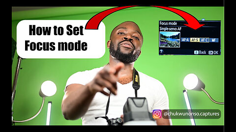 How to set your camera's Focus mode | Photography tutorial