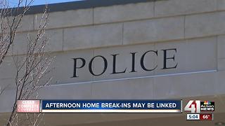 Leawood, KCPD investigating home break-ins