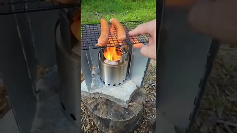 Solo Stove Camp Cooking Brats LINK IN DESCRIPTION #shorts #campkitchen #gocamping #cookkit #camping