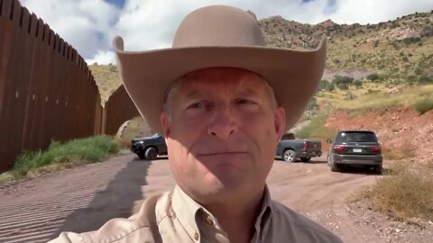 CHRIS BURGARD IN COCHISE COUNTY, AZ EXPOSING THE BORDER FAILURES OF THE BIDEN ADMINISTRATION.