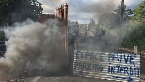 Gun battles in Guadeloupe. The struggle against the 'pass sanitaire' intensifies