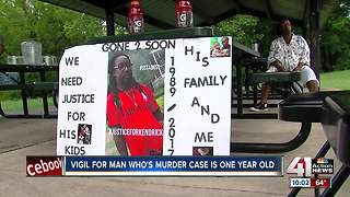 Kansas City family remembers murder victim one year later