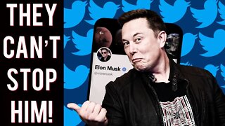 Elon Musk gives the woke left the FINGER! Absolutely destroys them in BRUTAL Twitter take down!